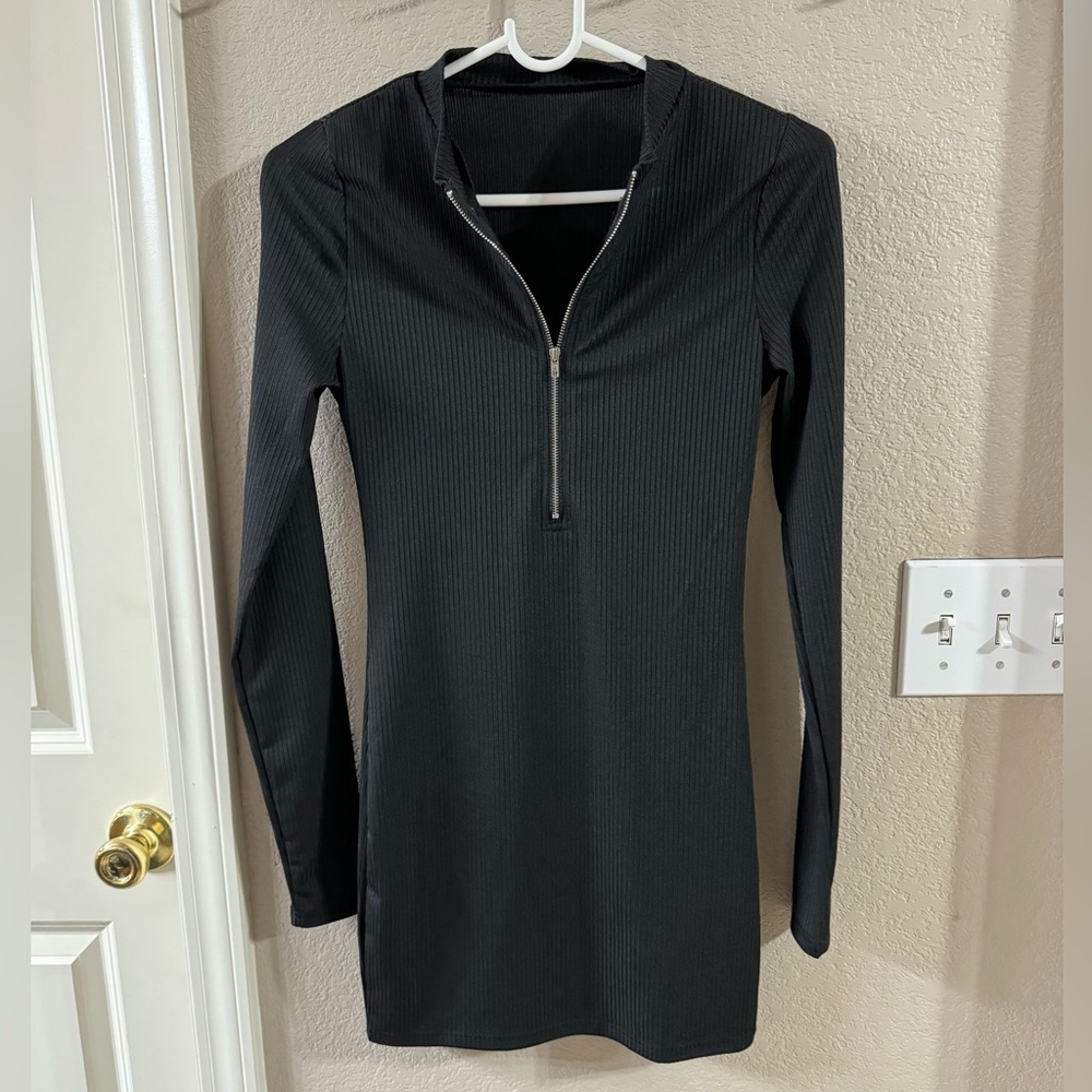 Bodycon Zipper Dress
